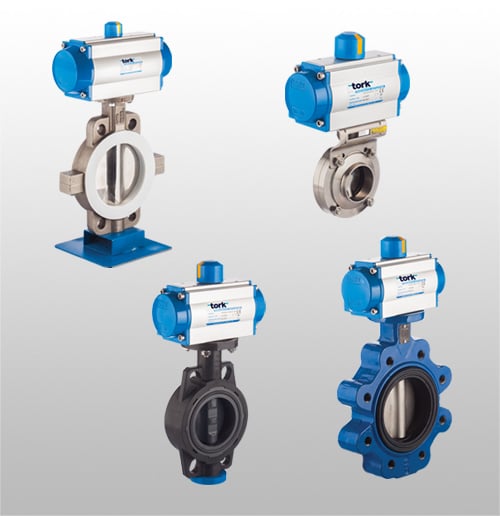 Pnömatik – Aktuatörlü Vanalar (TORK)
