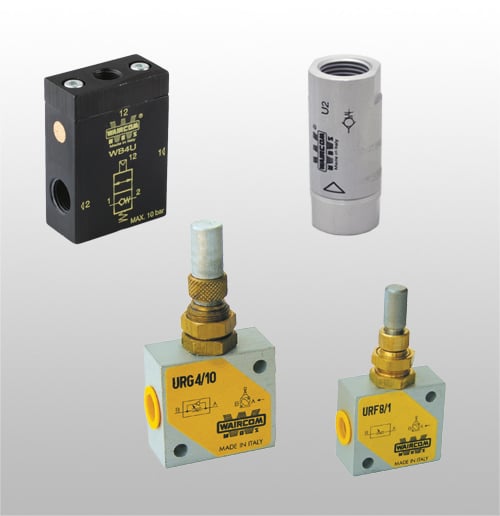 Pnömatik – Yardımcı Devre Elemanları ve Aksesuarlar (WAIRCOM)