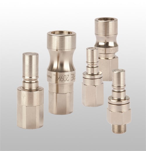 Pnömatik – Paslanmaz ve Polimer Kaplin (P)