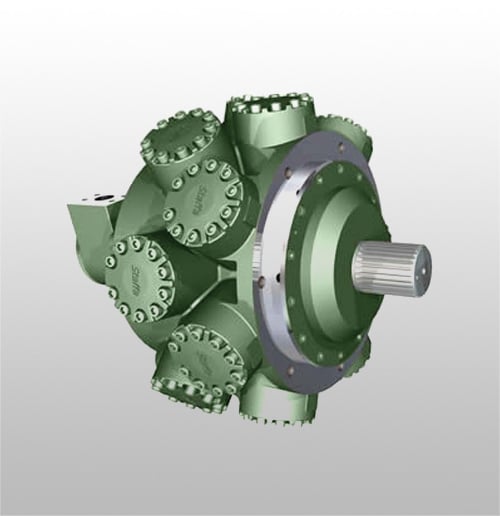 Hidrolik – Radyal Pistonlu Motorlar (KAWASAKI)