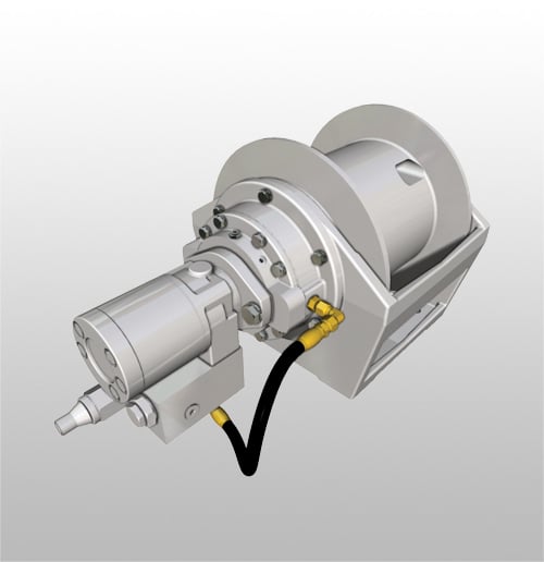 Hidrolik Motorlu Kaldırma Tamburu (BRADEN) - Görsel 2