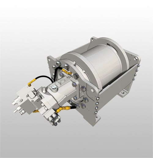 Hidrolik Motorlu Kaldırma Tamburu (BRADEN) - Görsel 9