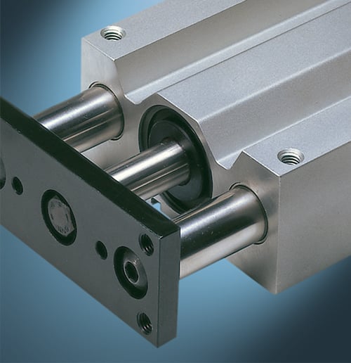 Pnömatik - Yataklamalı Silindirler (PKP) - Görsel 2