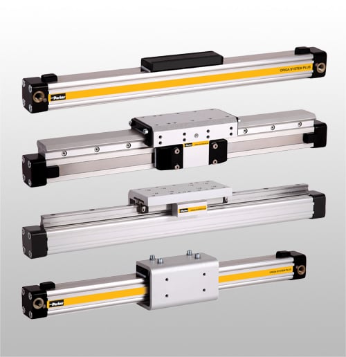 Pnömatik – OSPP ve OSPL Serisi Milsiz Silindirler (HİDROPAKS PNÖMATİK)